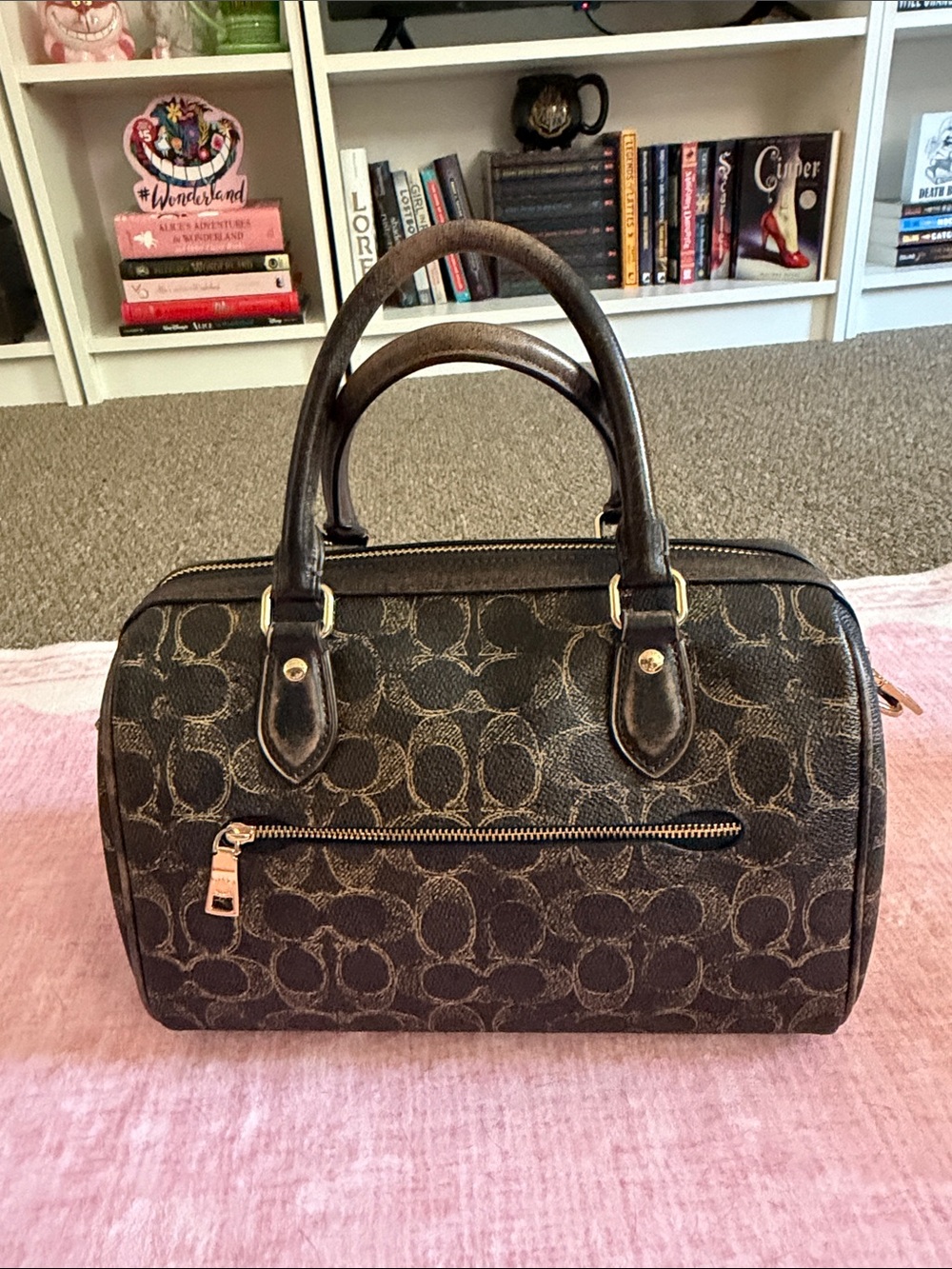 Coach Rowan Loved Signature Canvas - Picture 9 of 10
